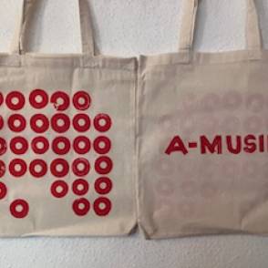 A-MUSIK - A-MUSIK RECORD BAG 30 YEARS RED
